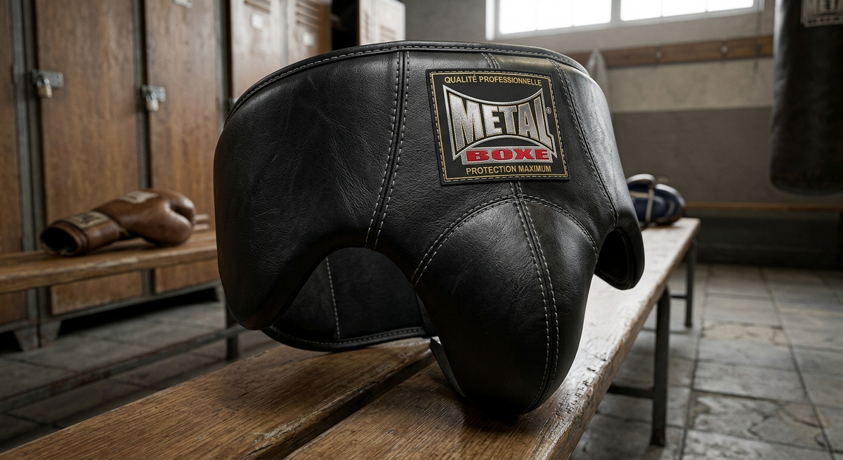 Coquille de protection pour boxe et sports de combat