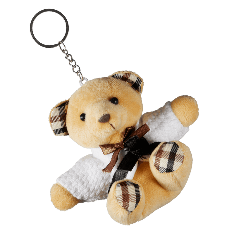 Porte-clés peluche Ours Judoka Mizuno - 23GY2A55-01