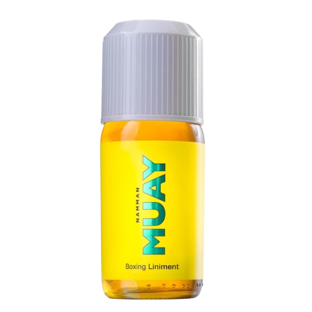 Bouteille d'huile chauffante Namman Muay 120 ml pour préparation musculaire et récupération sportive