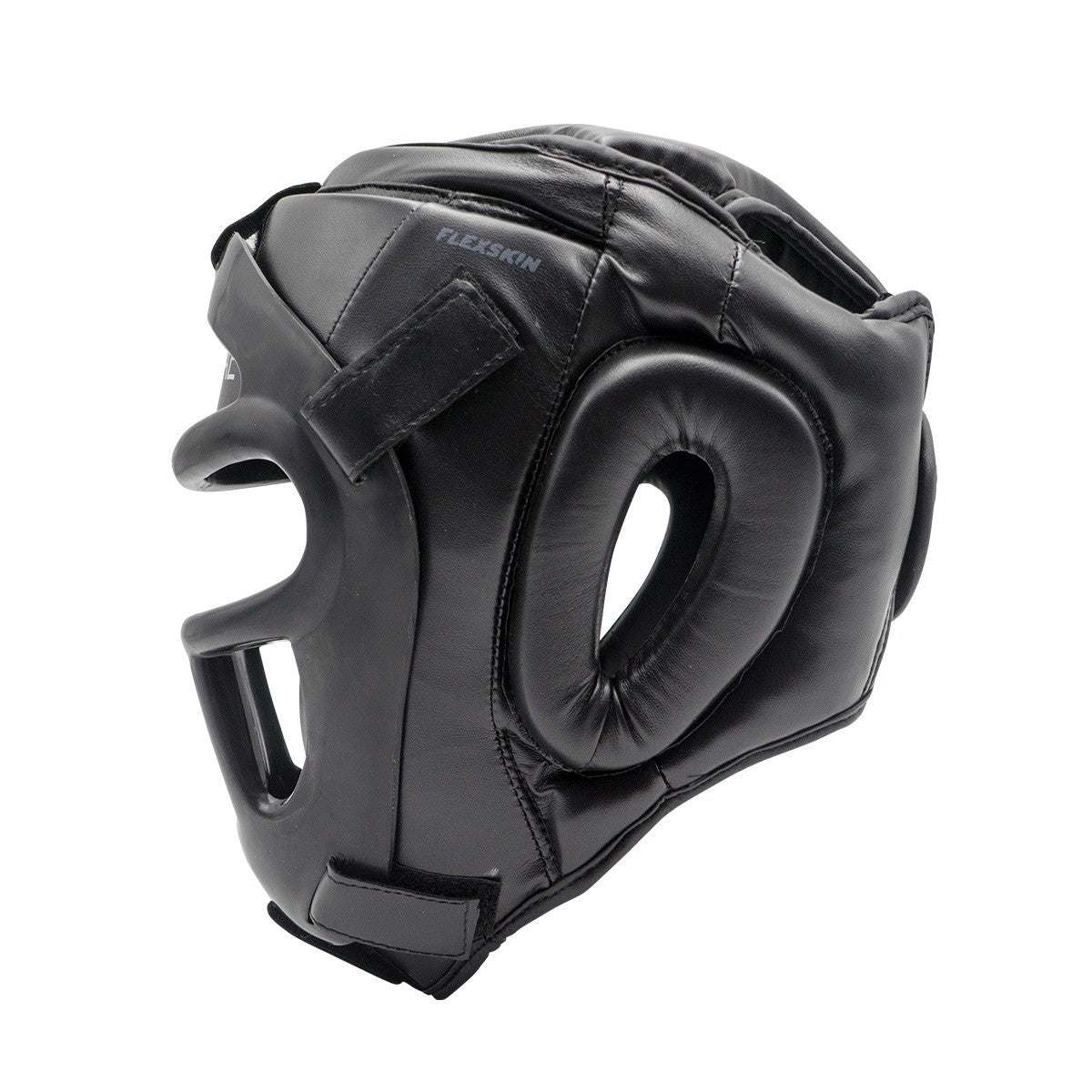 Casque FUJIMAE Advantage Flexskin avec grille amovible pour protection tête et visage en arts martiaux