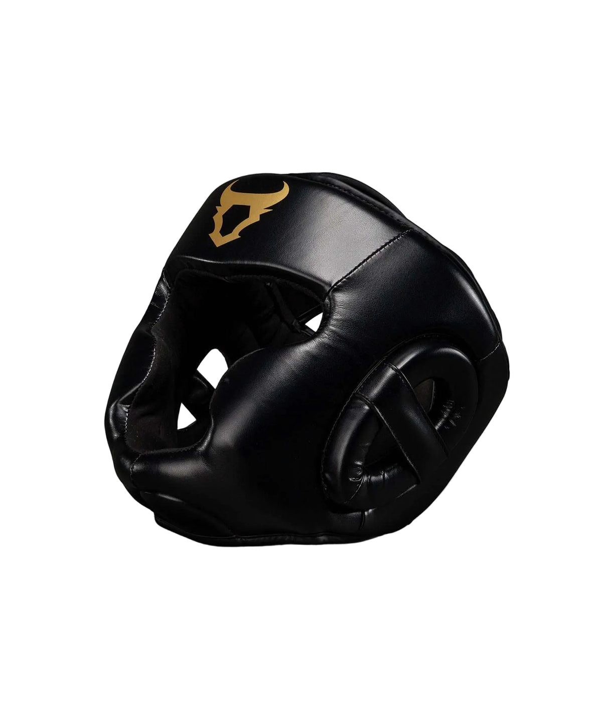 Casque de protection Venum x Ringhorns noir et or pour boxe et kick-boxing