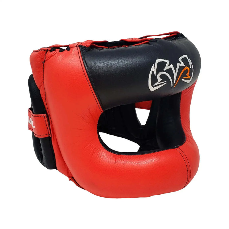 Casque de Sparring à Barre Rival Boxing - Rouge (RHGFS3)