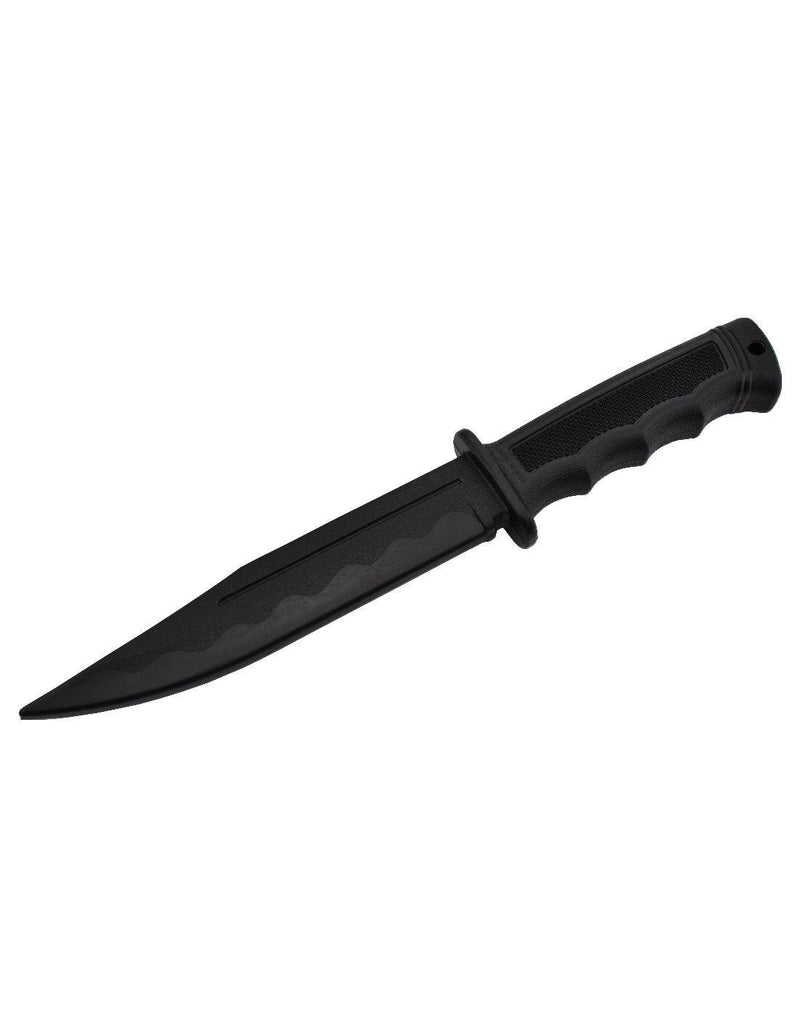 Couteau factice lame droite tactique Piranha