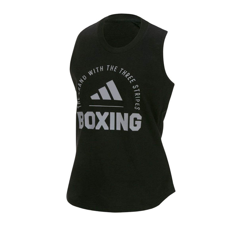 Débardeur femme adidas Boxing - Noir/Gris