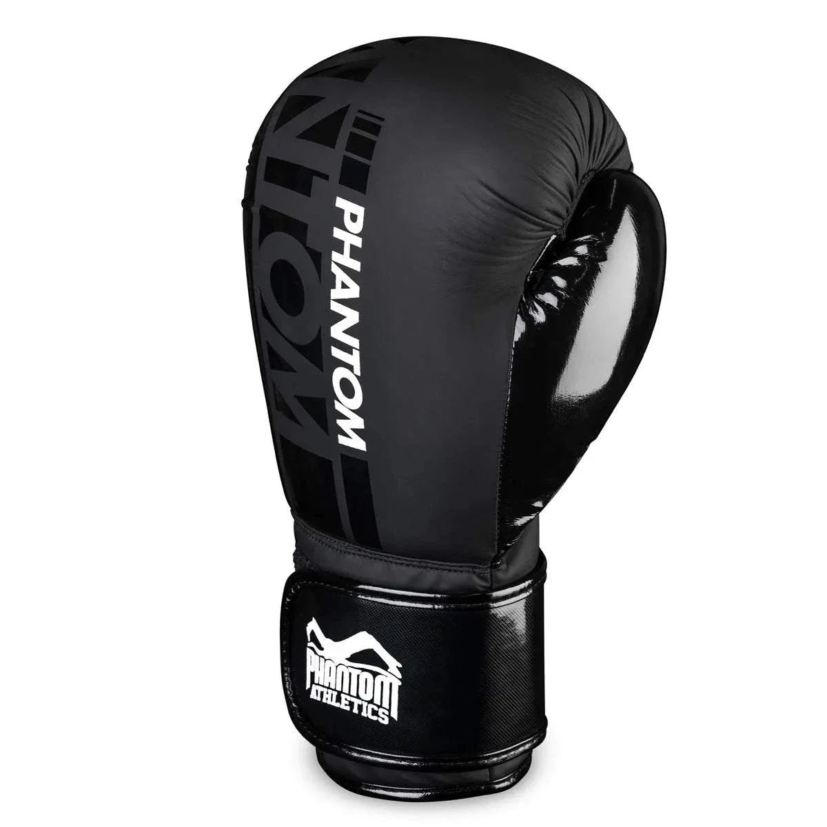 Gants de boxe APEX Speed noirs légers et végan pour entraînements intensifs