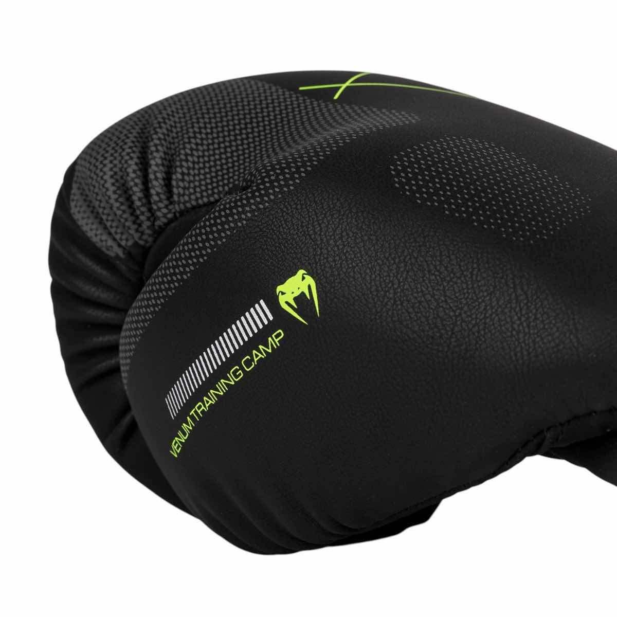 gants de boxe Venum Training Camp 4.0 Noir/Vert Néon