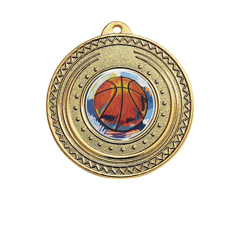 Médaille porte-centre fer diamètre 50 mm - MB5007