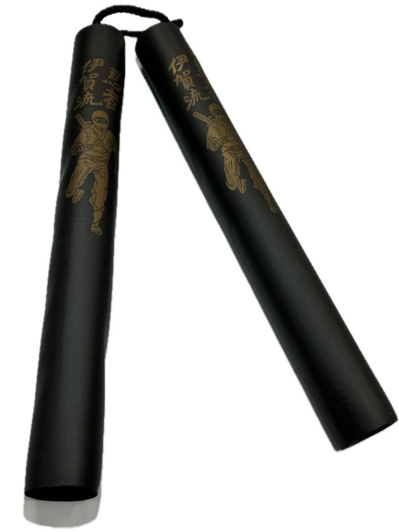 Nunchaku mousse corde Ninja - Noir