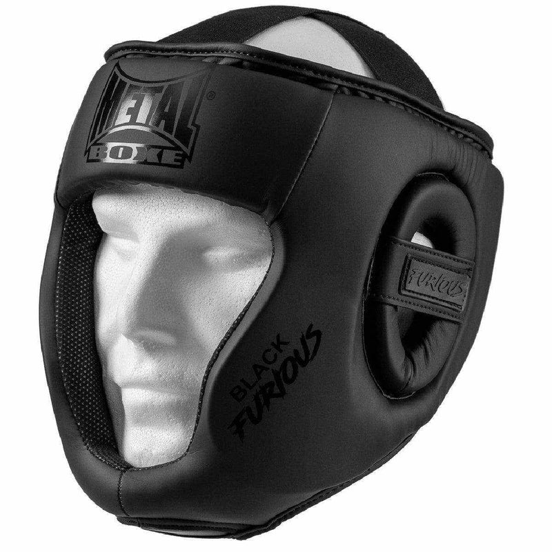 Casque de boxe intégral Metal Boxe Black Furious - PB118N