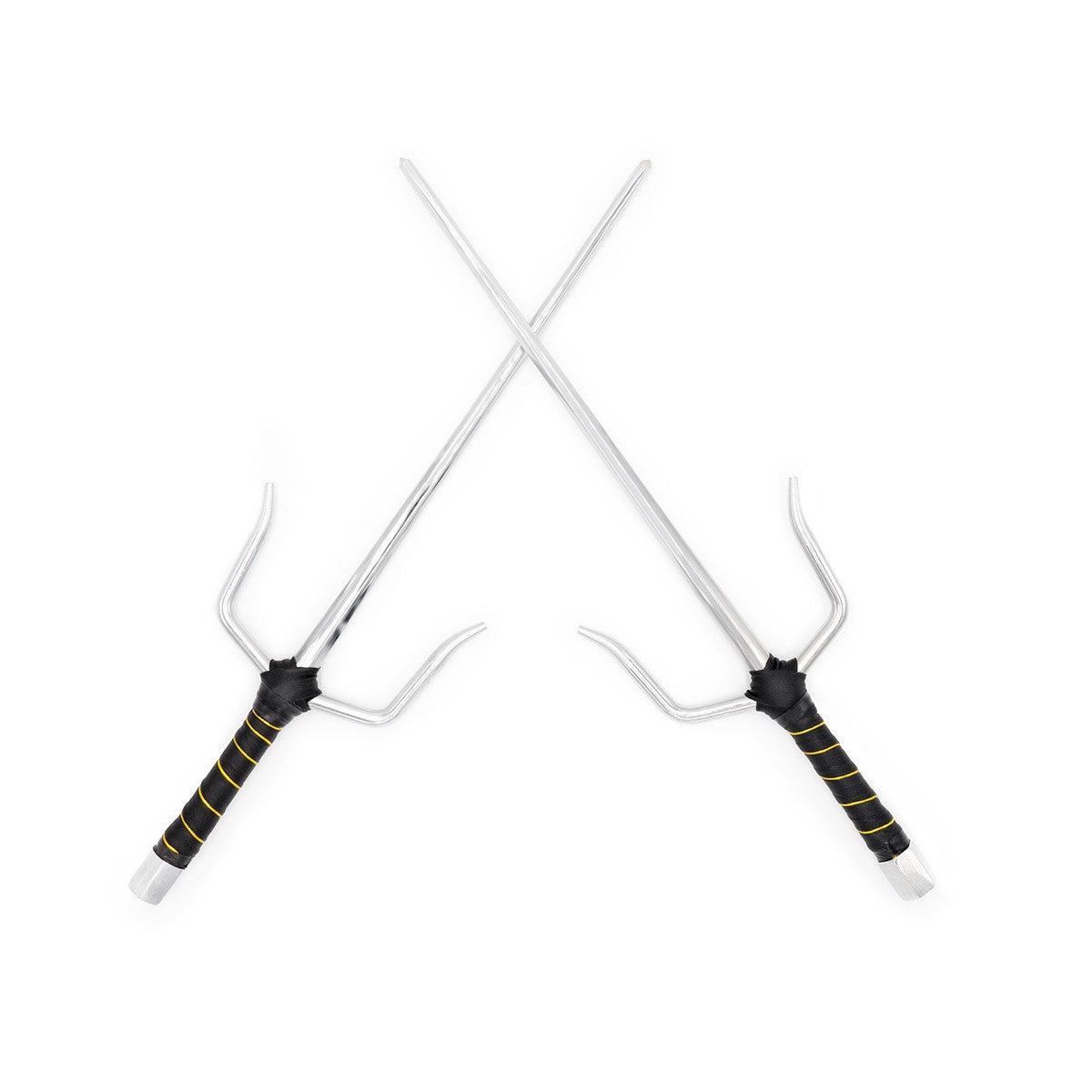 Paire de Saï Acier Chromés Octogonaux - 404167