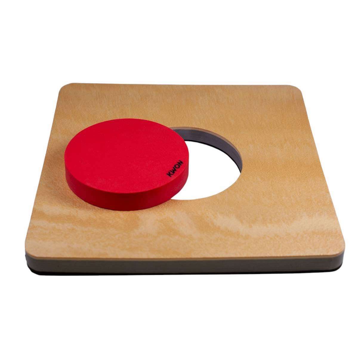 Kwon reusable wooden breaking board for children's martial arts training with smooth edges and certified plywood.