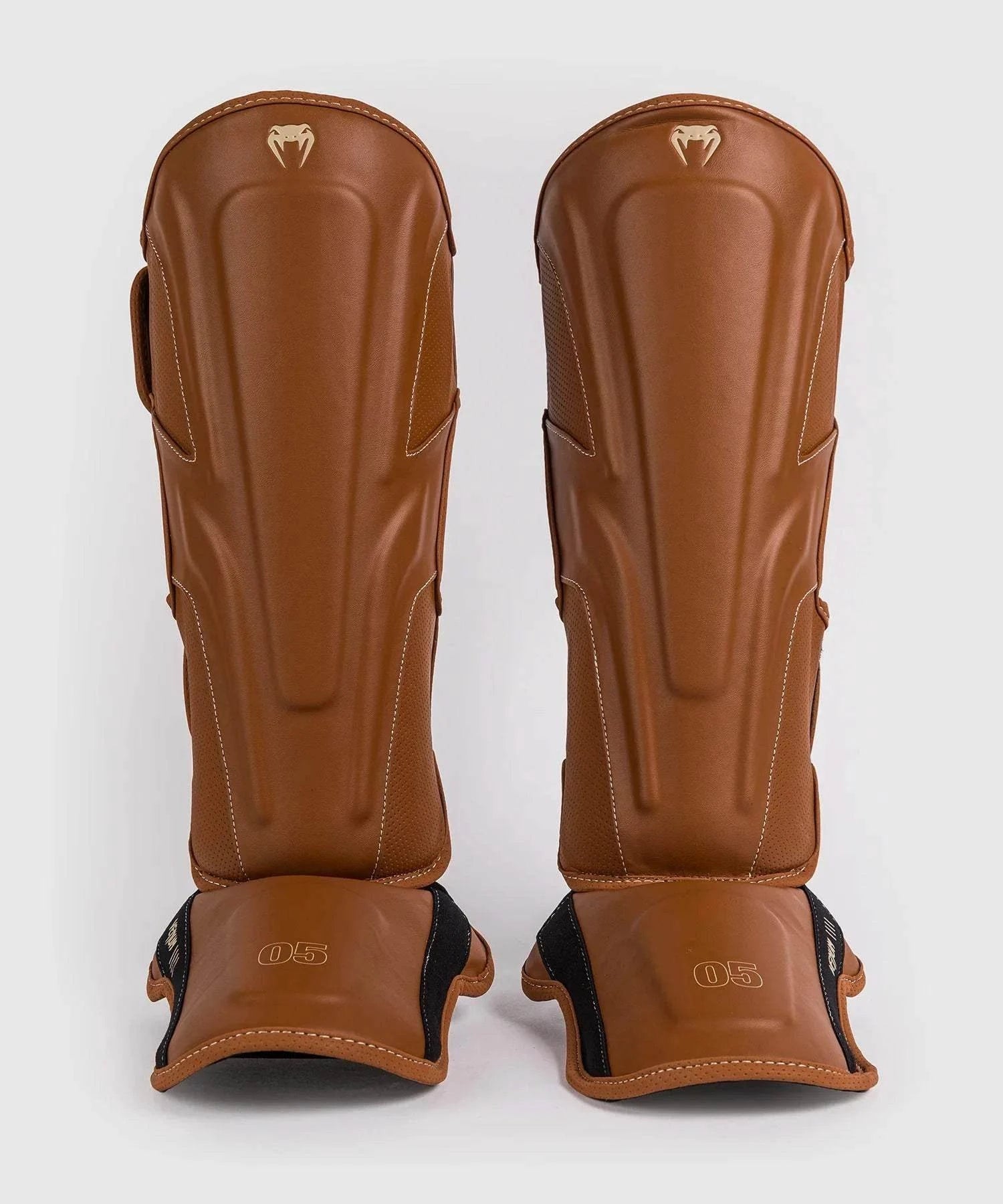 Protège-tibias Venum Impact Evo - Havana - Protection et Confort Ultime