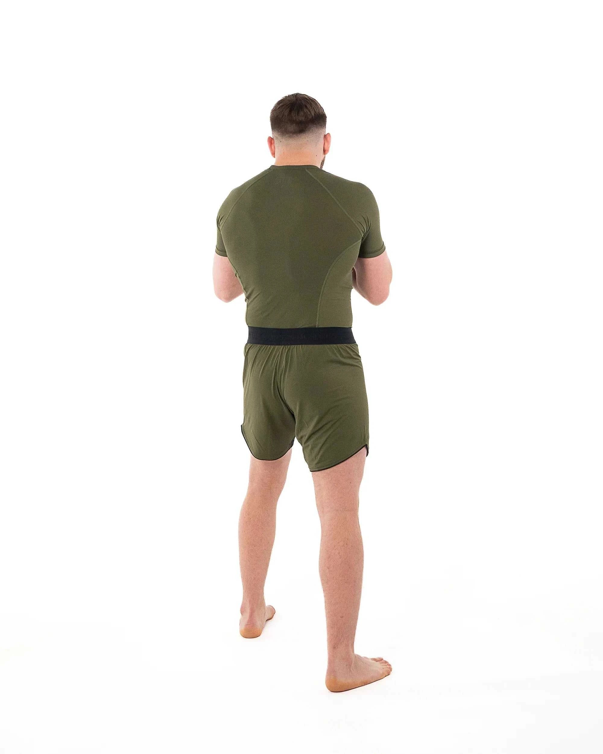 Rashguard Performance Metal Boxe noir à manches longues pour MMA et boxe avec tissu respirant et coutures renforcées