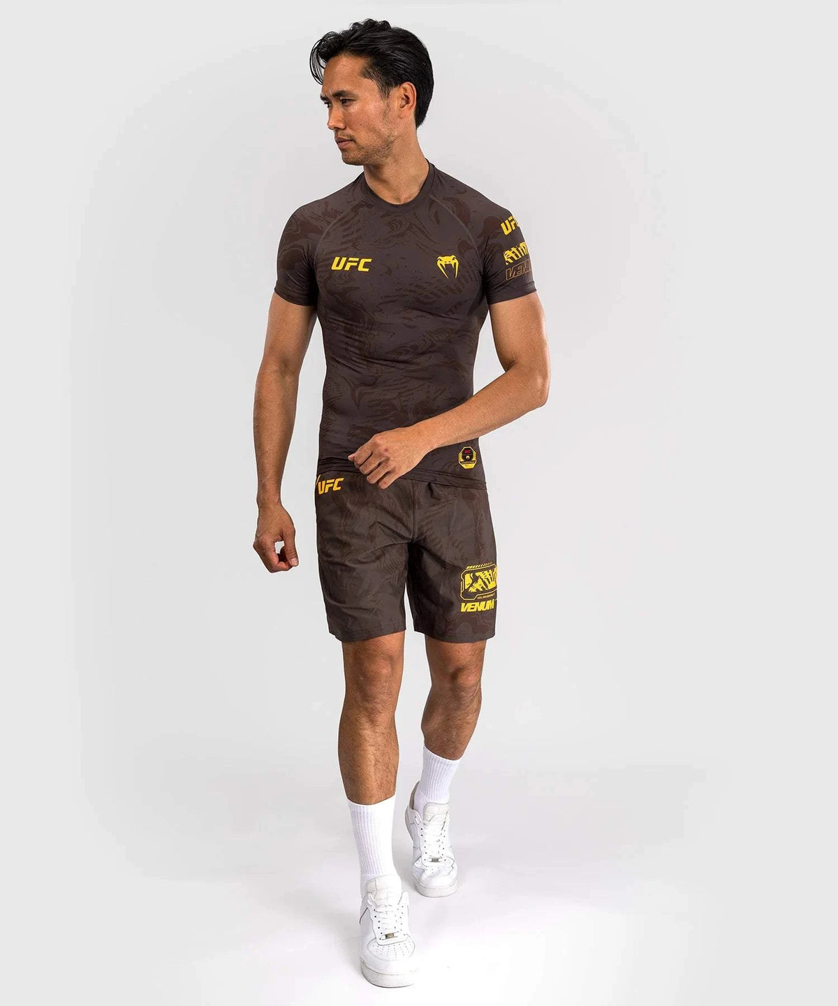 Rashguard Performance UFC Fusion by Venum Authentic Fight Week Marron