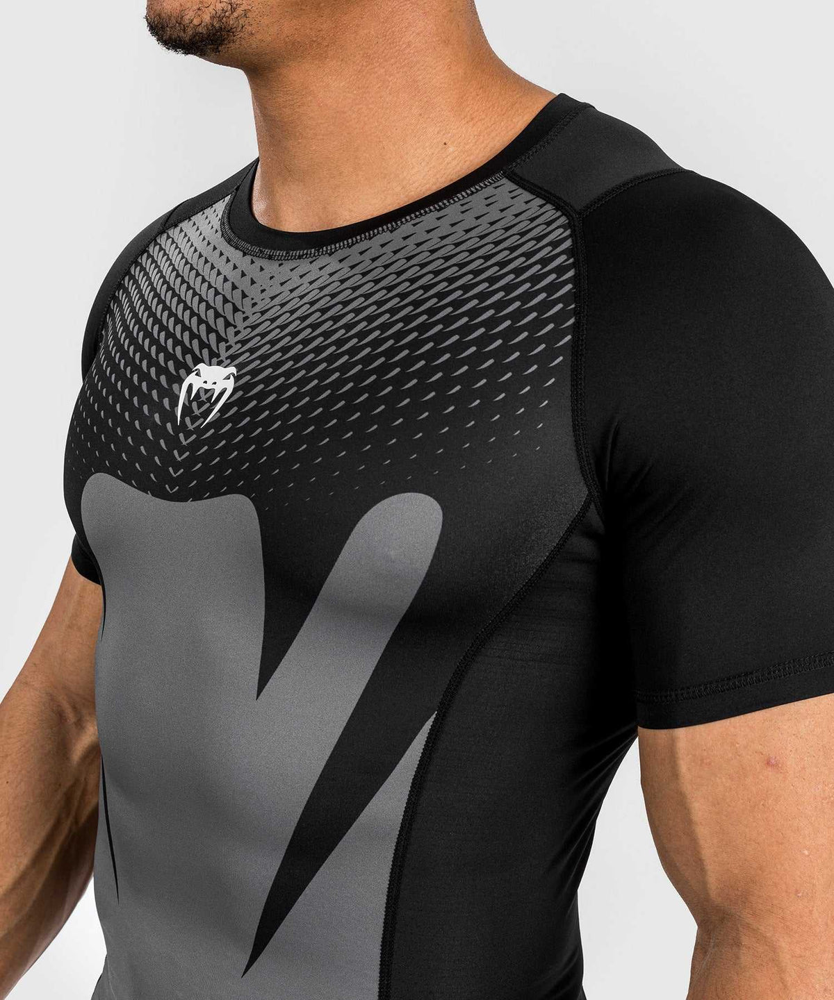 Rashguard Venum Attack - Noir/Gris