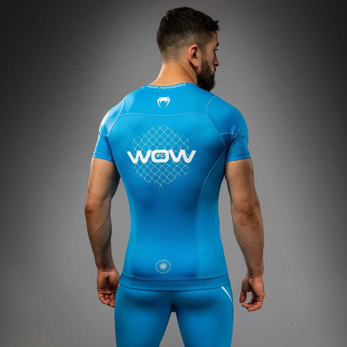 Rashguard Venum X WOW FC Bleu