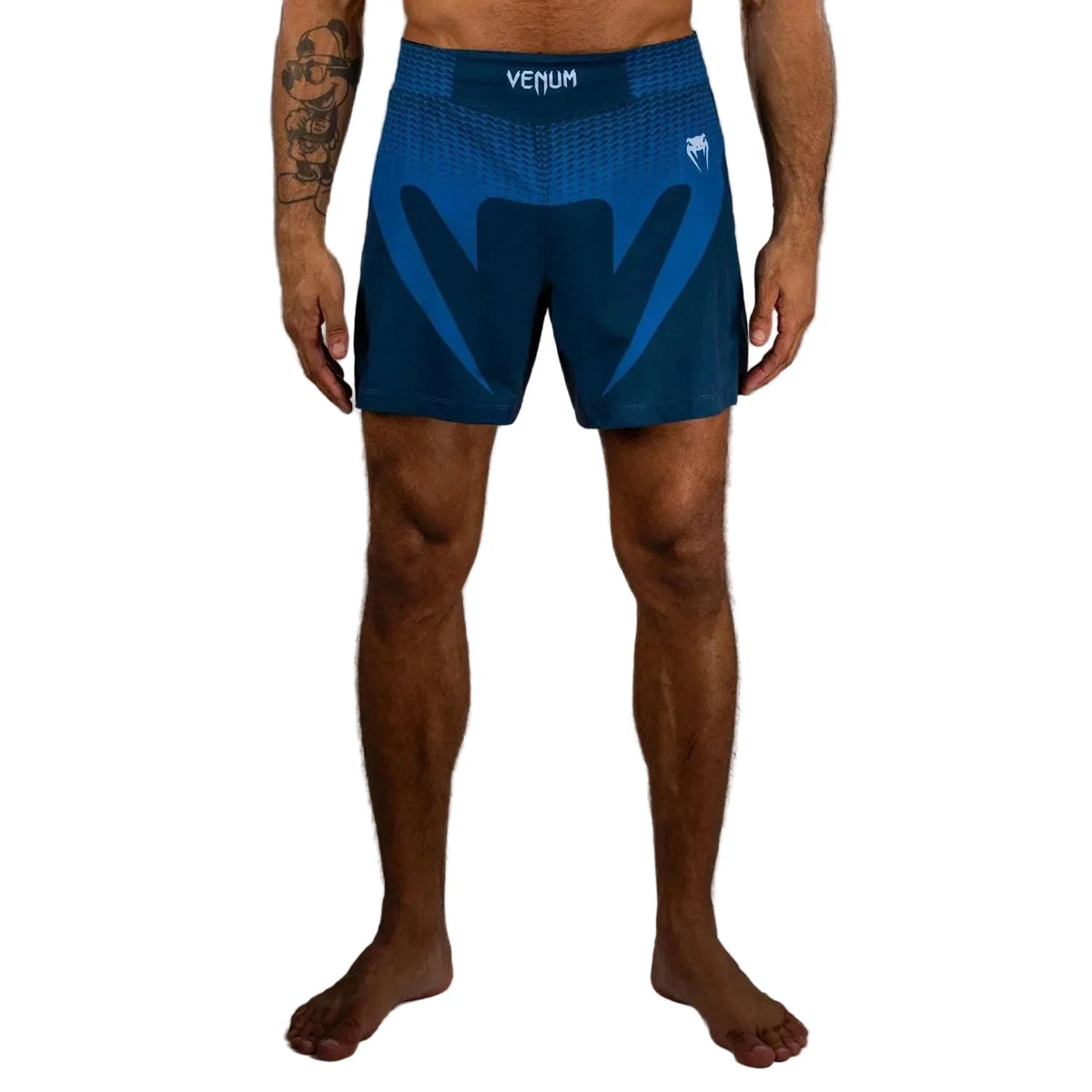 Short de Combat Venum No Gi noir et blanc pour MMA et Jiu-Jitsu Brésilien, léger et résistant