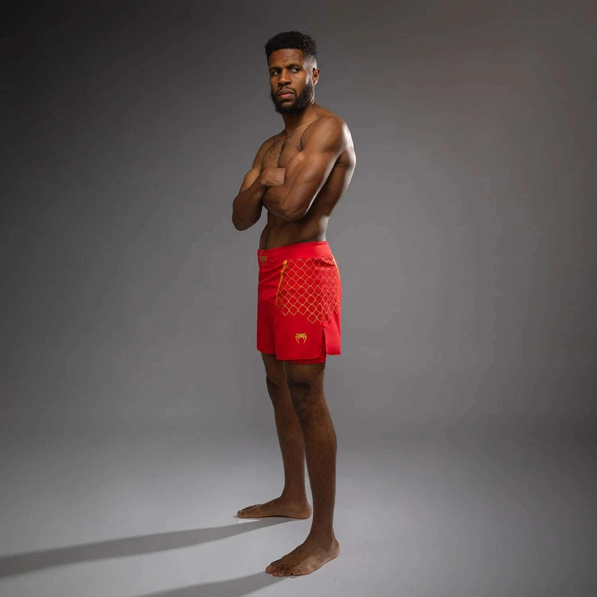 Short de Combat Venum X WOW FC Rouge