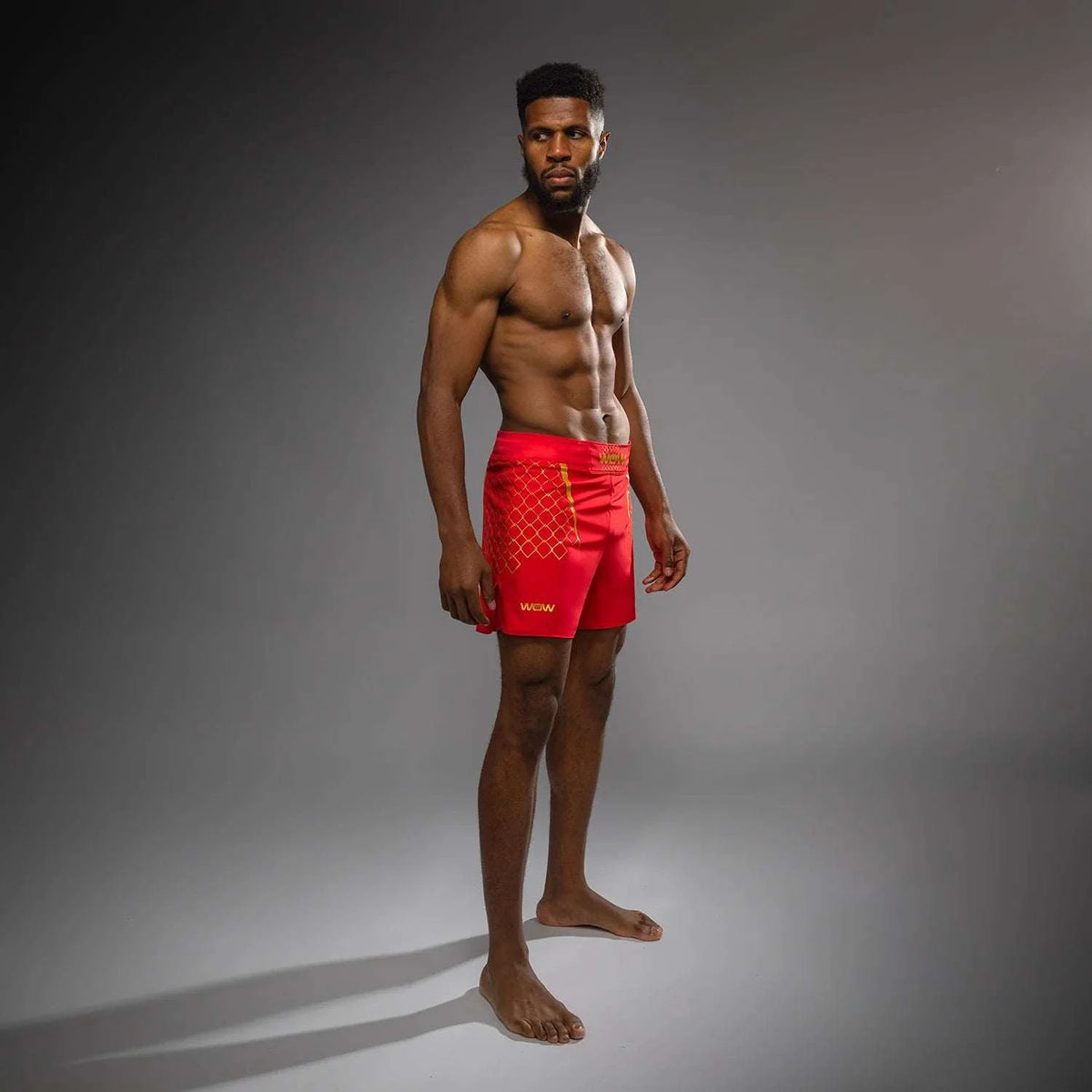Short de Combat Venum X WOW FC Rouge
