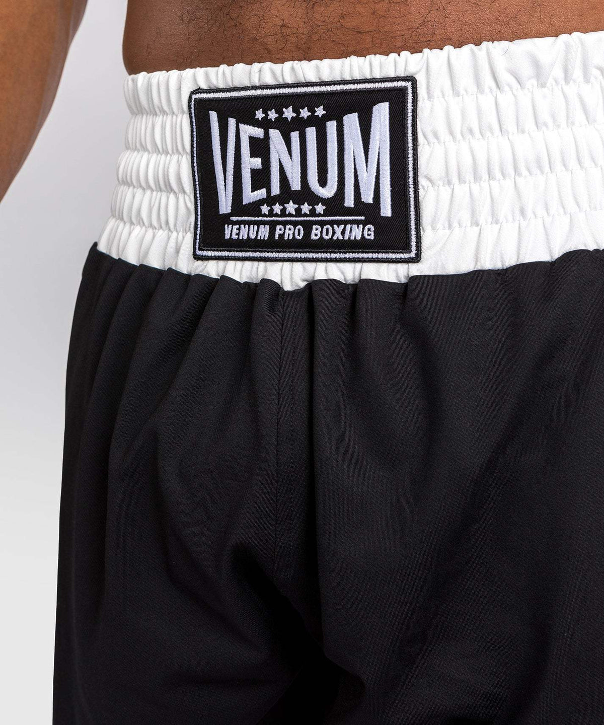 Short de Boxe Anglaise Venum Classic - Noir/Blanc