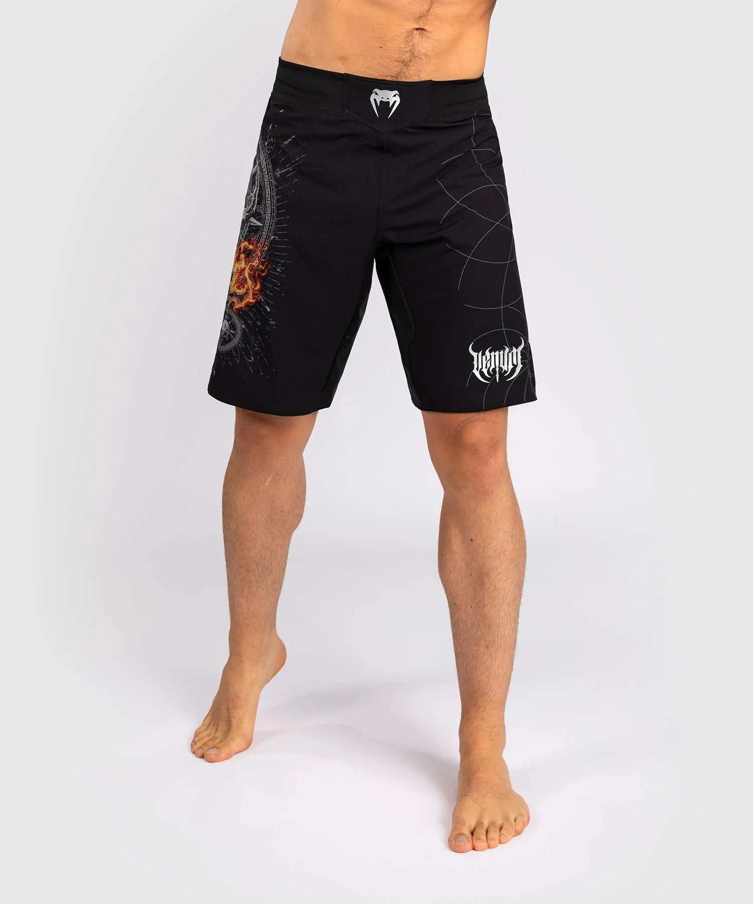 Short de combat Venum Gladiator 5.0 - Noir/Argent
