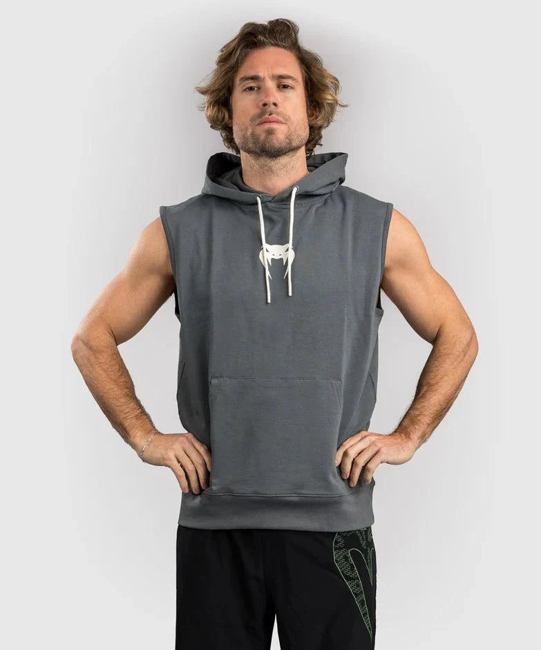 Sweat à Capuche sans manches Venum Sparring – Gris Storm