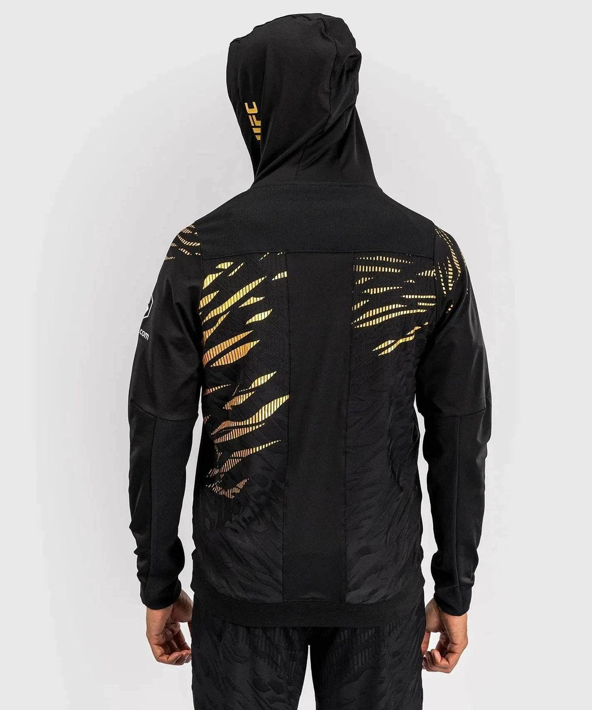 Sweatshirt à Capuche UFC Fusion by Venum Authentic Fight Night Champion Noir/Or