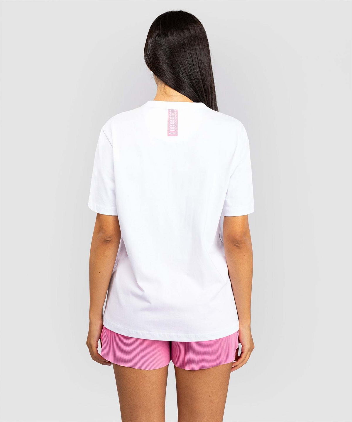 T-shirt Venum Silent Power oversize blanc confortable et sportif pour entraînement et quotidien