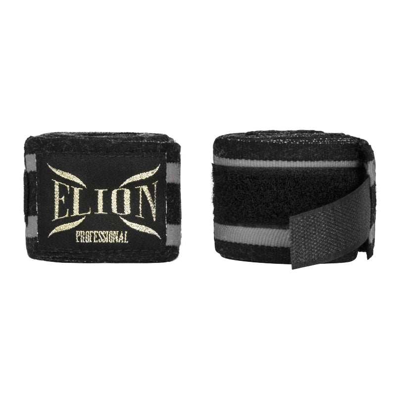 Bandes de boxe ELION 4,5 m - Noir/Gris