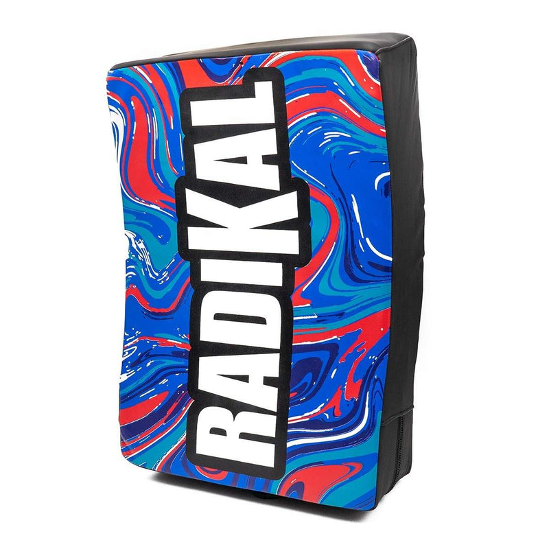 Bouclier de frappe courbe FUJIMAE Radikal 3.0 bleu - 58 x 40 cm
