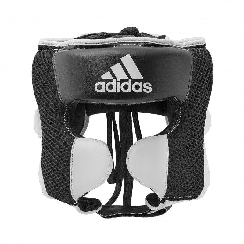 Casque de boxe entraînement Adidas Hybrid 150 - Noir/Blanc