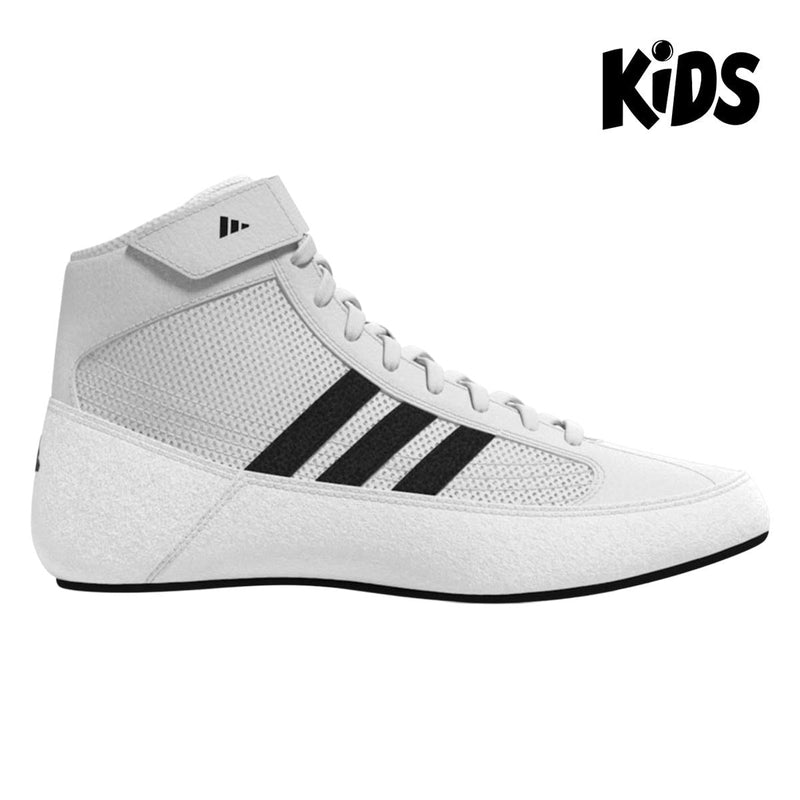 Chaussures de lutte adidas HVC Kid - Blanc