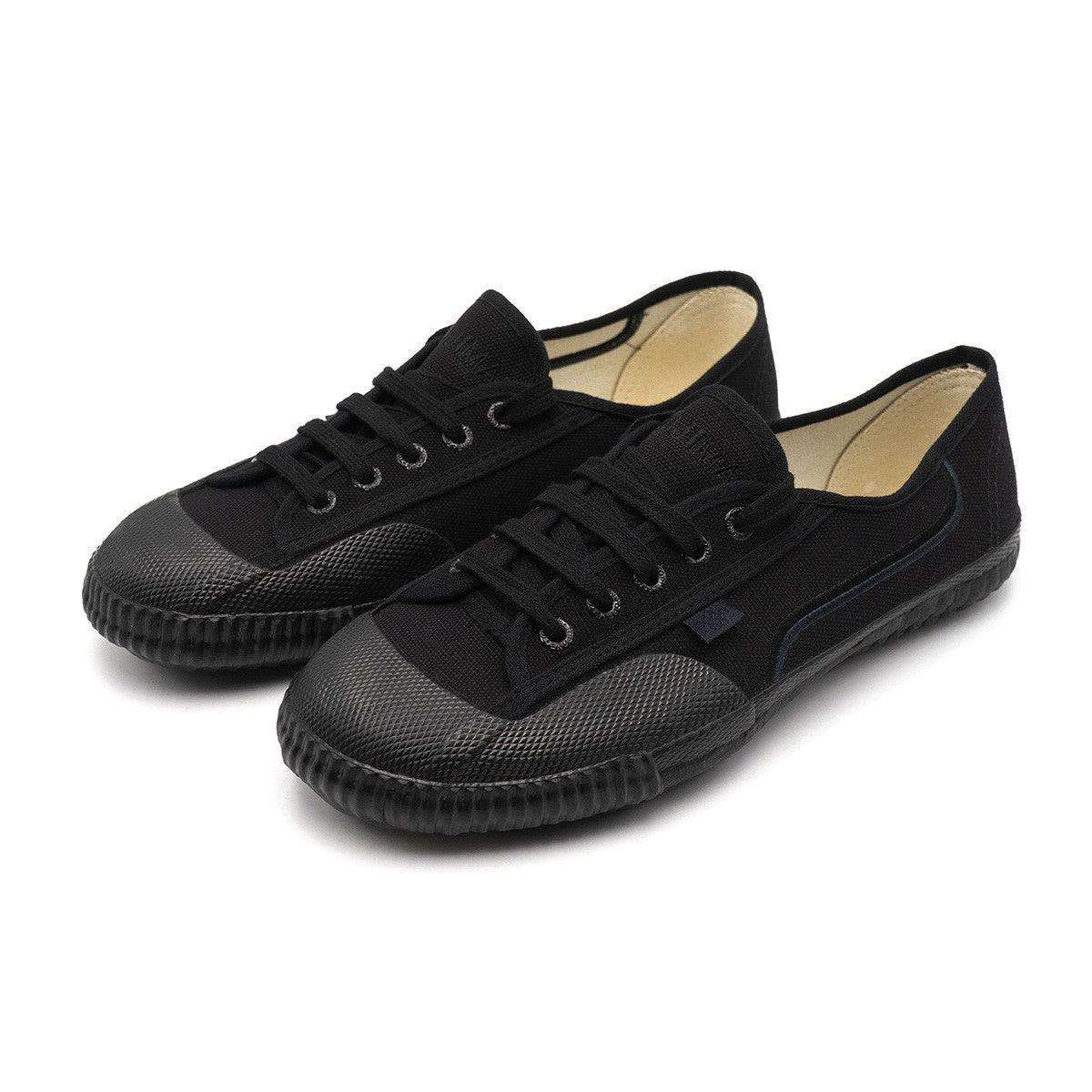 Chaussures Shaolin FUJIMAE – Baskets Chinoises Noir/Noir