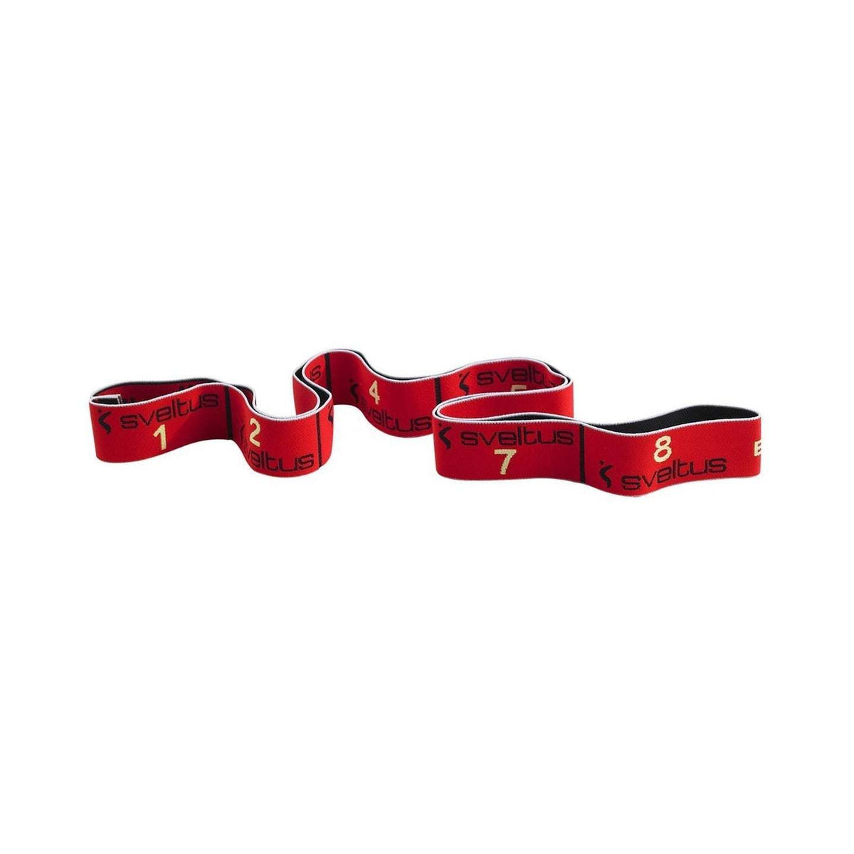 Bande de résistance Elastiband rouge 10 kg pour renforcement musculaire et mobilité