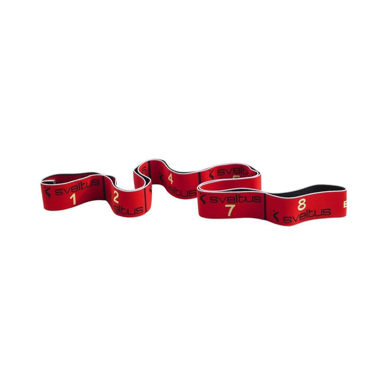 Elastiband Sveltus - Bande de résistance - rouge 10 kg