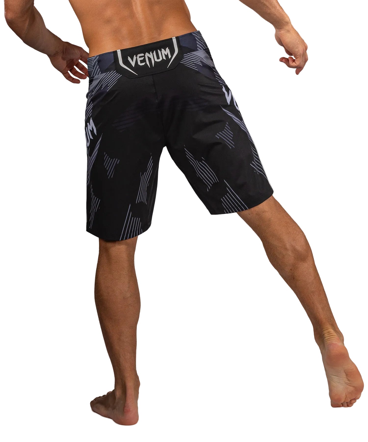 Fightshort Venum No-Gi 6.0 Noir/Blanc pour l'entraînement