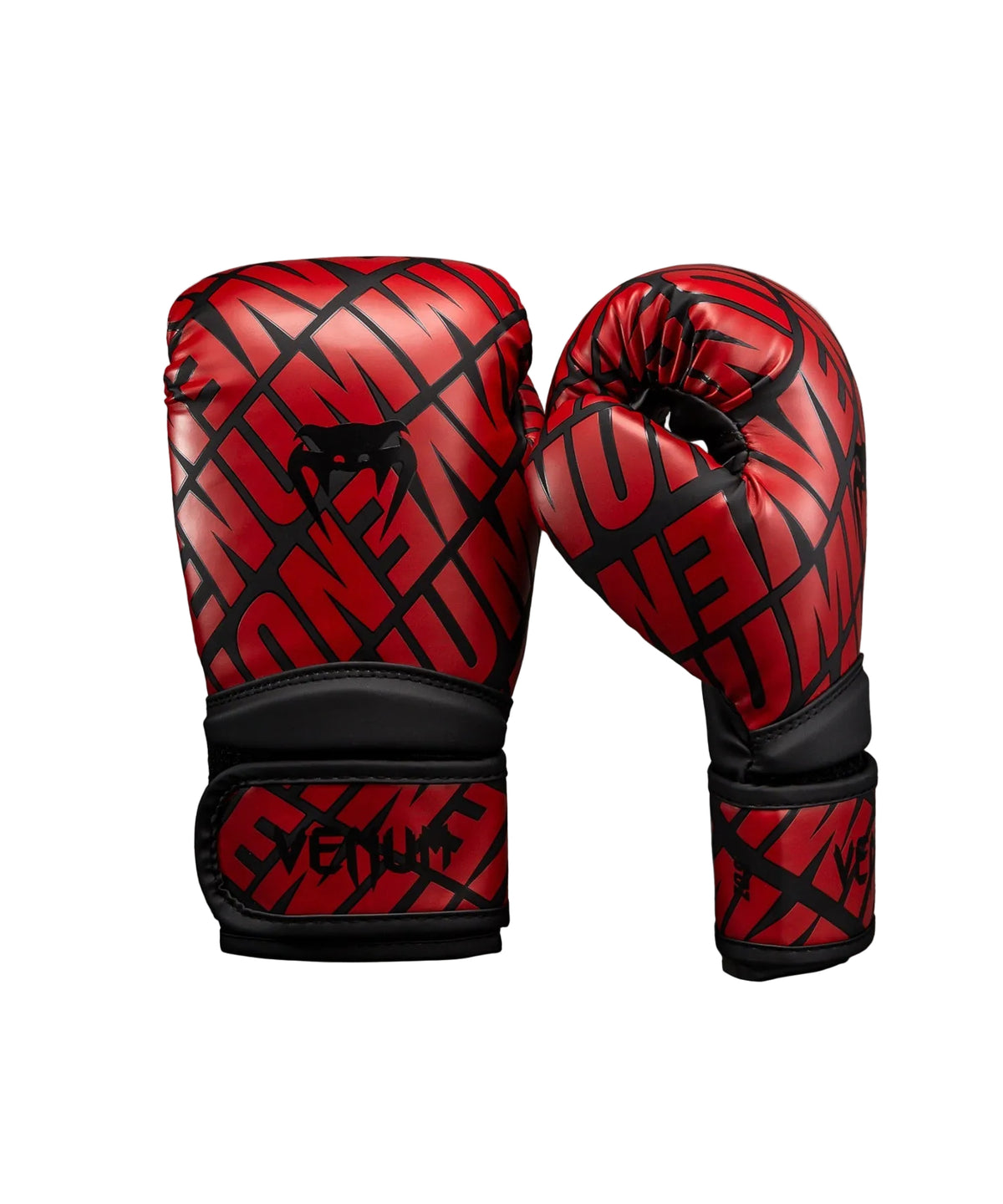 Gants de Boxe Enfant Venum Contender 1.5 XT 3D Noir/Rouge vue de détail