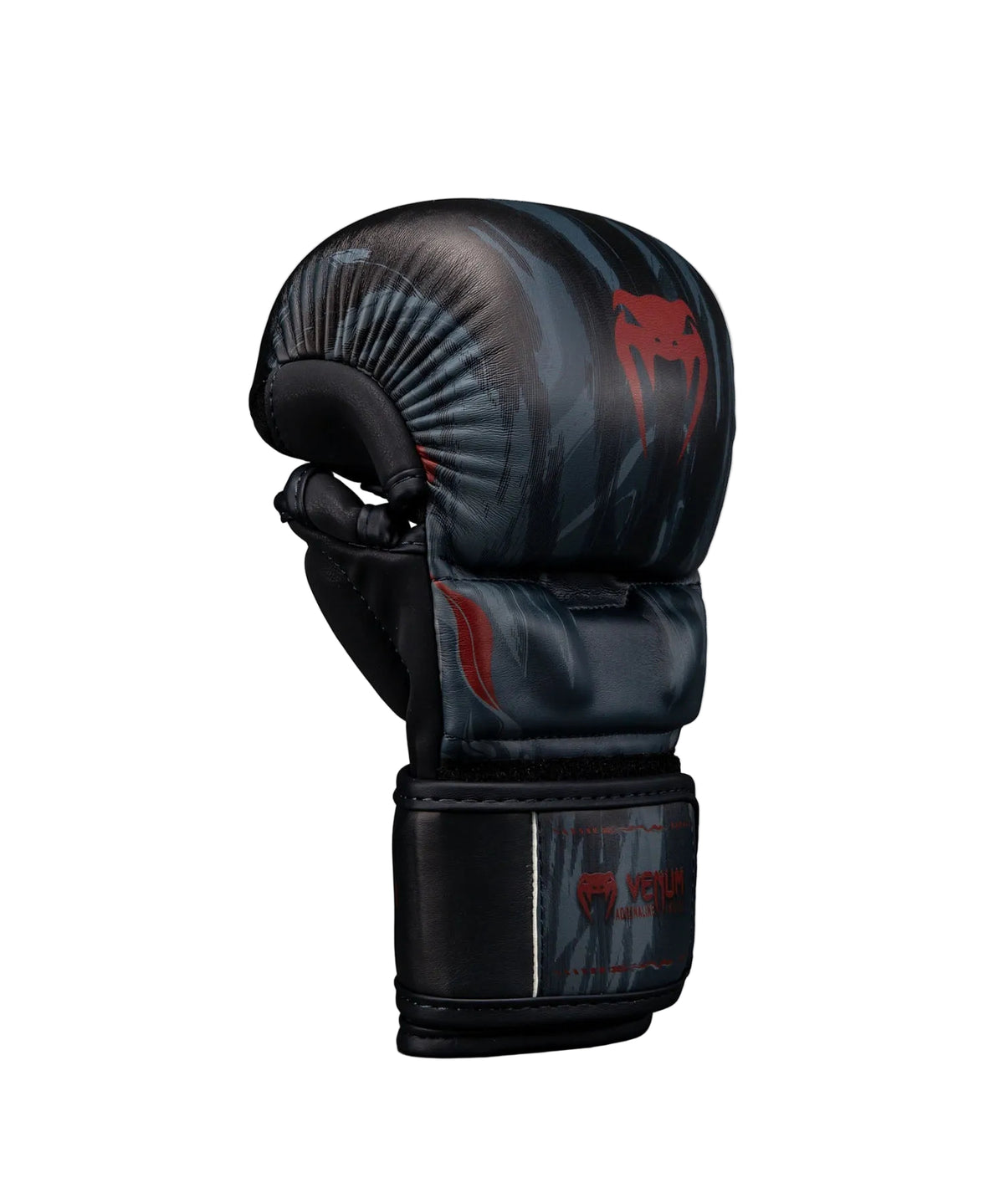 Gants de sparring MMA Venum Demon Noir/Gris pour l'entraînement