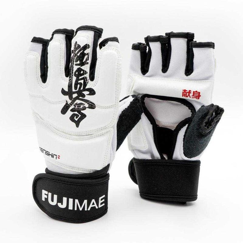 Gants Kyokushinkaï KenShin Fuji Mae - Blanc
