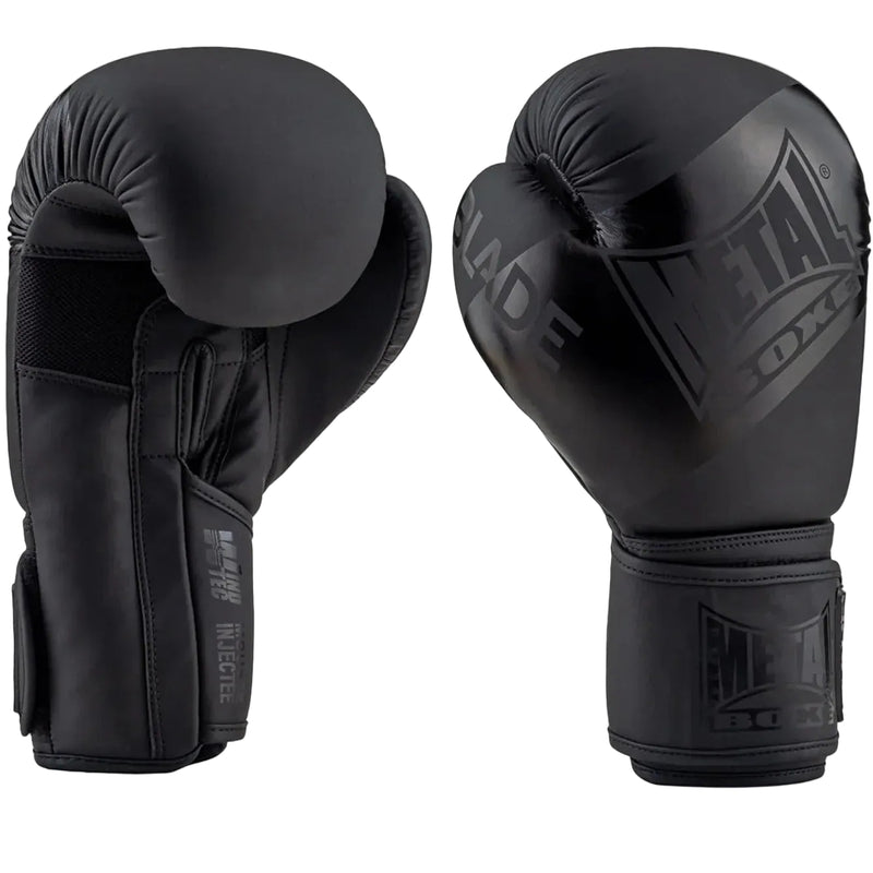 Gants d'entrainement Metal Boxe Blade Black is Black