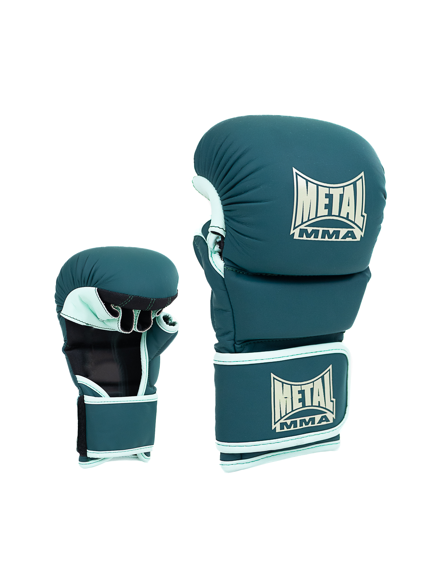 Gants MMA Metal Boxe The Shell Deep Waters bleu protection intégrale sparring grappling