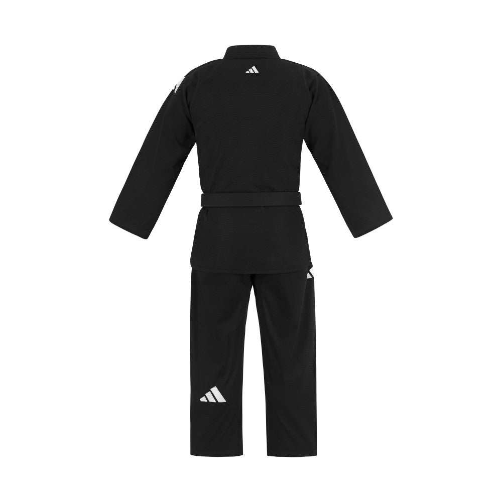 Kimono de Jiu jitsu Adidas Challenge New noir en coton avec renforts aux genoux et ripstop pantalon