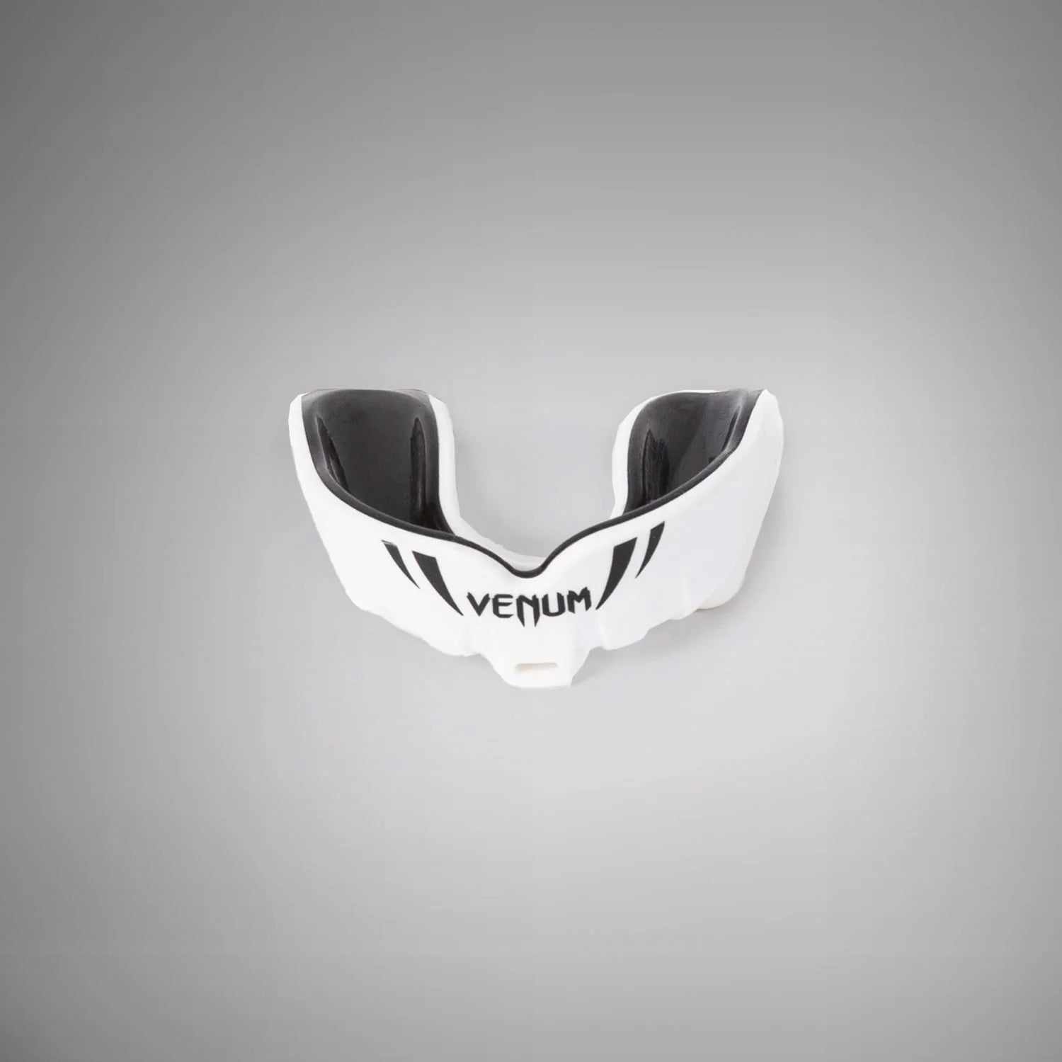 Protège-dents Venum Challenger enfant blanc noir avec double couche gel et caoutchouc haute densité sans latex pour sports combat junior