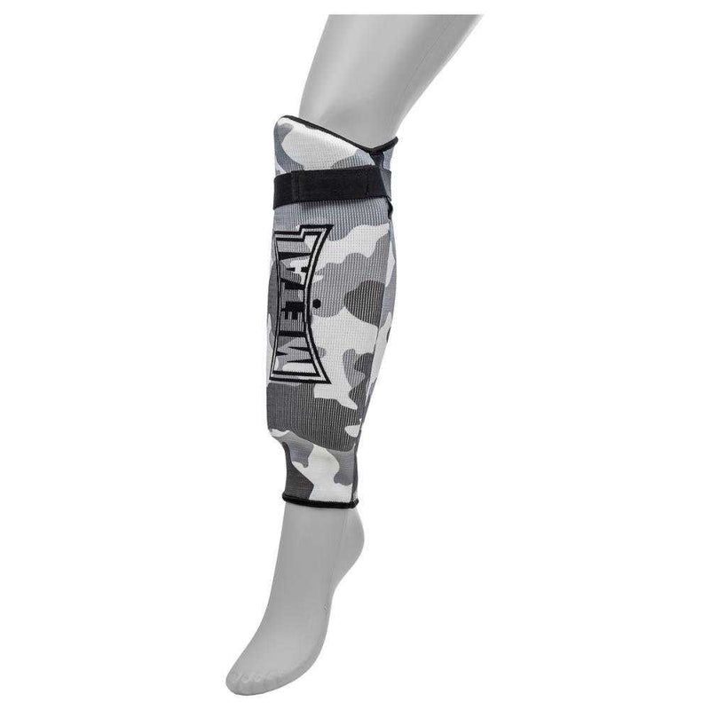 Protèges tibias coton Metal Boxe Army - MB152AR