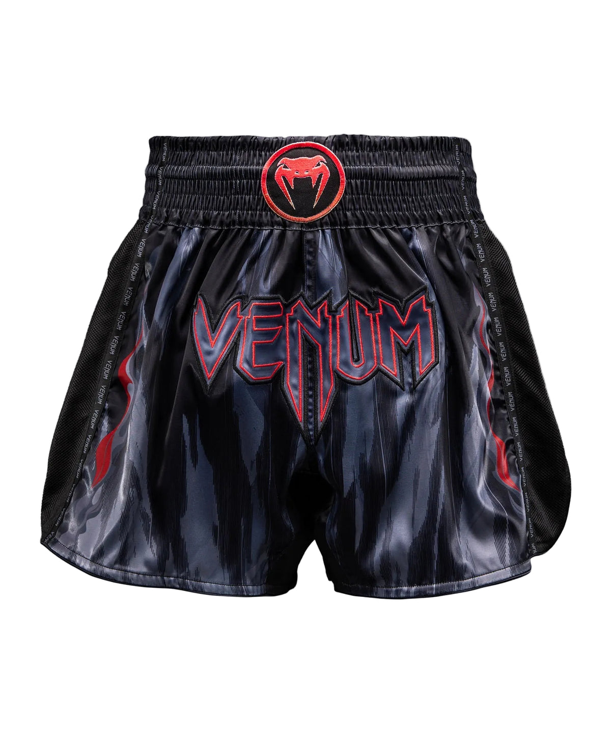 Short de Muay Thaï Venum Demon Noir/Gris