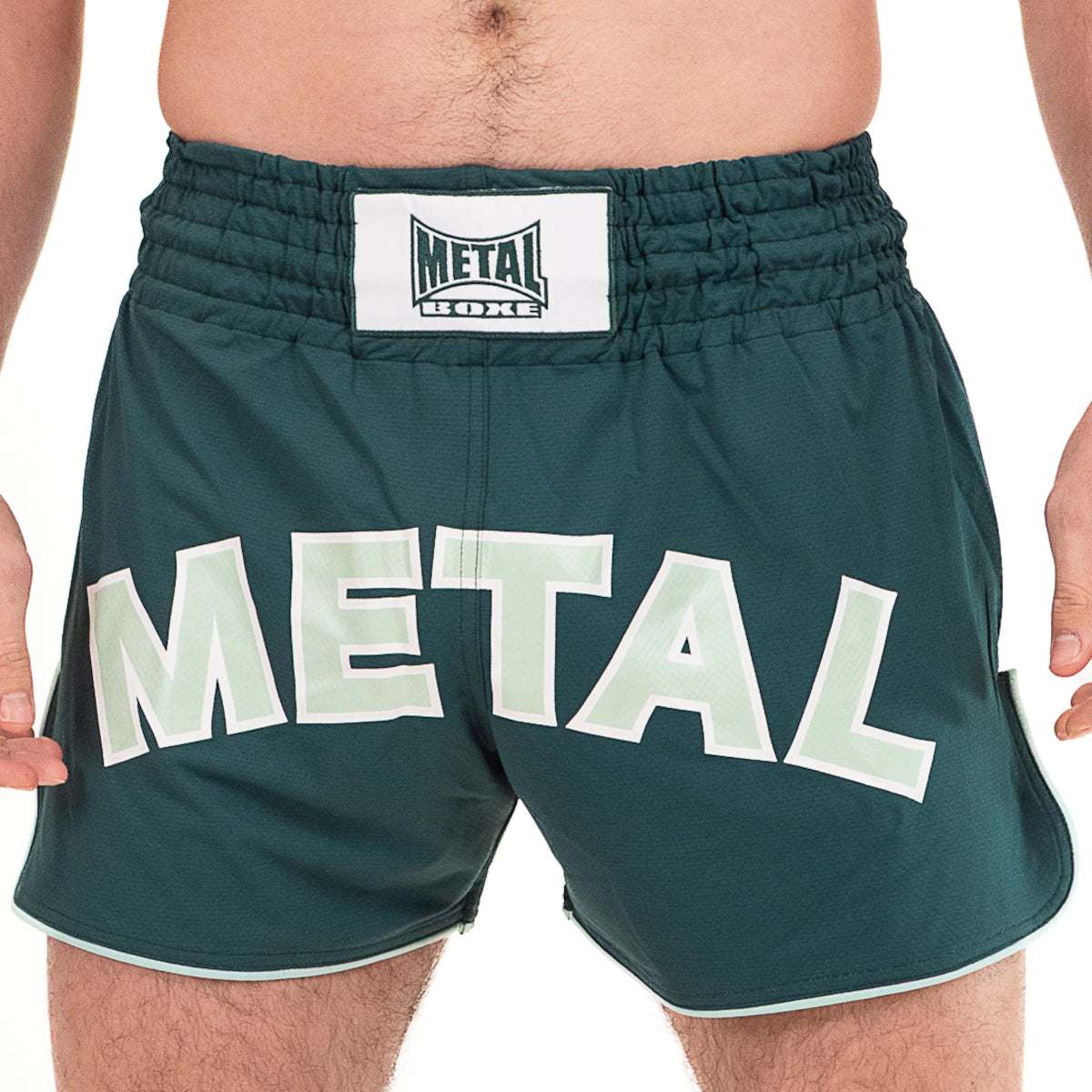 Short de boxe thaï Metal Boxe ONE Deep Waters léger et respirant pour Muay Thaï et sports de combat