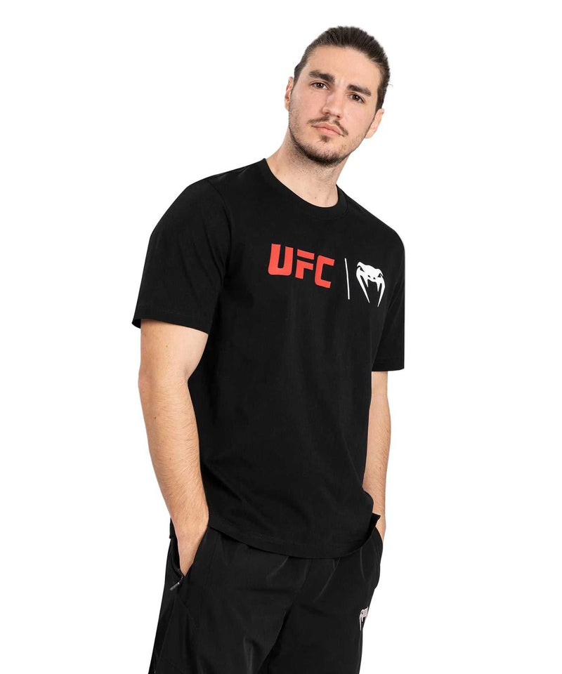 T-shirt UFC Venum Classic - Noir/Rouge