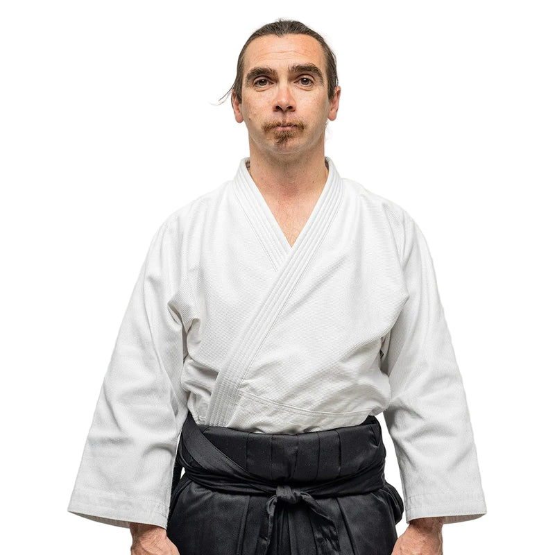 Veste Aïkido FUJIMAE Ki Lightweight blanc