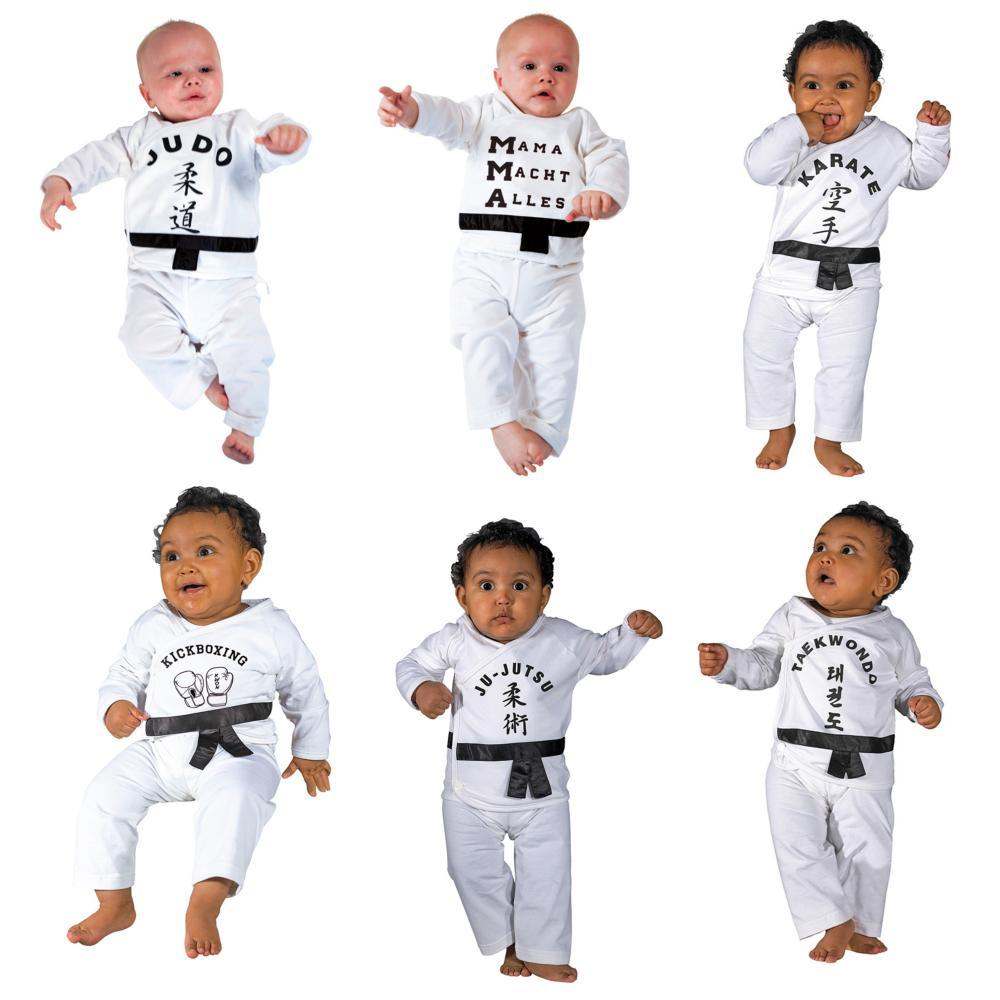 Barboteuse Kimono Baby Judo Kwon - Boutique des Arts Martiaux et Sports de Combat