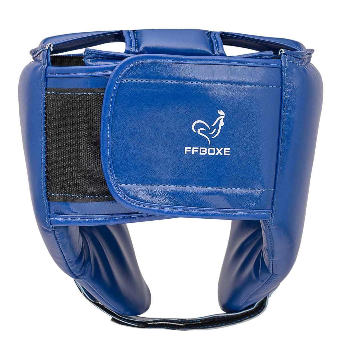 Casque Adidas FFBoxe – Boxe Éducative & Karaté Contact bleu dos